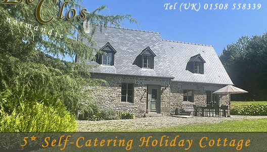 Le Clos : Holiday Cottage in Normandie France